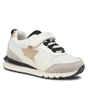 Sneakersy Geox - J Fastics Girl J35GZA08514C0404 S White/Black.