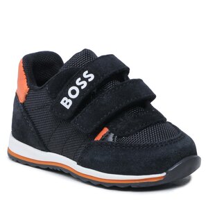 Sneakersy Boss - J09193 M Black 09B.