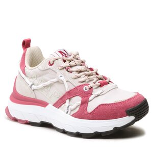 Sneakersy Napapijri - NP0A4HKN White/Pink 02U.