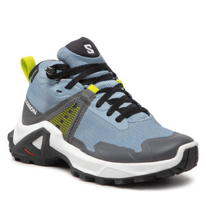 Trekingová obuv Salomon - X Raise Mid Gtx GORE-TEX J 470716 09 M0 Faded Denim/Indigo Bunting/Acid Lime.