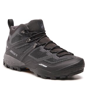 Trekingová obuv Mammut - Ducan Mid Gtx GORE-TEX 3030-03541-00288-1075 Black/Dark Titanium.