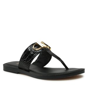 Žabky MICHAEL Michael Kors - Parker Thong 40S3PKFS1E Black.
