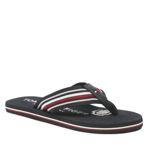 Žabky Tommy Hilfiger - Corporate Stripes Beach Sandal FM0FM04407 Rwb 0G1.