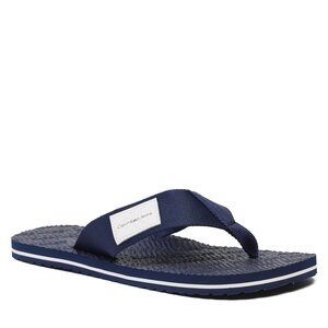 Žabky Calvin Klein Jeans - Beach Sandal Woven Patch YM0YM00657 Rich Navy C7I.