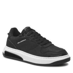 Sneakersy KARL LAGERFELD - KL52022 Black Nubuck.