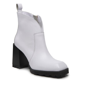 Členková obuv R.Polański - 1515 Biały Lico.