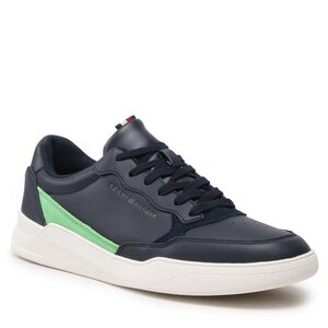 Sneakersy Tommy Hilfiger - Elevated Cupsole Leather FM0FM04490 Desert Sky DW5.