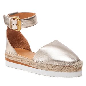 Espadrilky See By Chloé - SB26150 Light Gold.