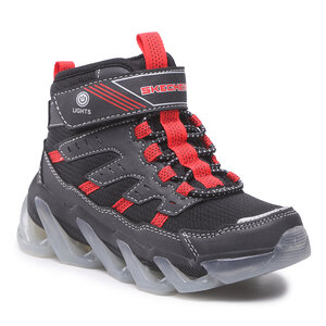 Šnurovacia obuv Skechers - Flash Breeze 400131L/BKRD Black/Red.