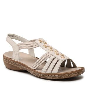 Sandále Rieker - 62855-60 Beige.