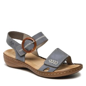 Sandále Rieker - 608Z3-14 Blau.