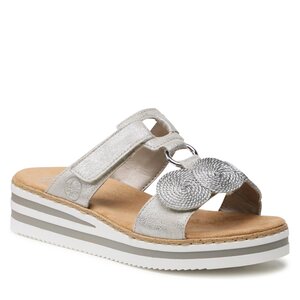 Šľapky Rieker - V02K3-40 Grau.