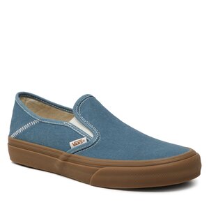 Tenisky Vans - Slip-On Vr3 Sf VN0A4BX8ZR81 Salt Wash Captains Blue.