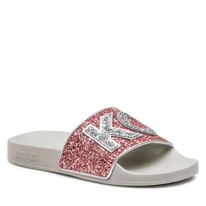 Šľapky MICHAEL Michael Kors - Gilmore Slide 40F2GMFA2D Royal Pink.