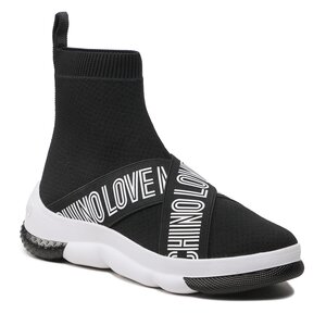Sneakersy Love Moschino - JA15224G0FIZG00B  Nero/Bi.