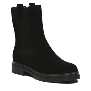 Členková obuv s elastickým prvkom Les Tropeziennes - Slam 44649 Black/Suede.