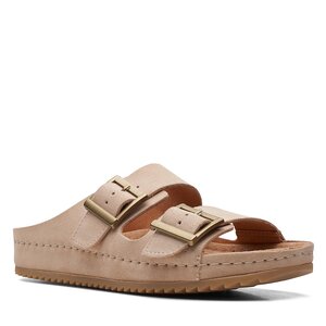 Sandále Clarks - Brookleigh Sun 26170486 Light Sand Sde.