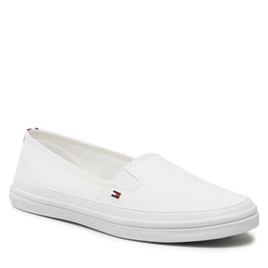 Tenisky Tommy Hilfiger - Essential Kesha Slip-On FW0FW07121 White YBS.