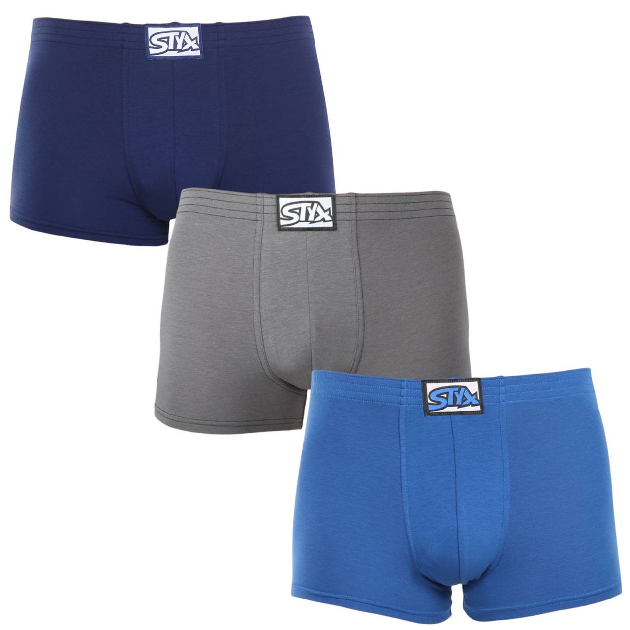 3PACK pánske boxerky Styx klasická guma viacfarebné (3Q96837) L, trenky.
Boxerky Styx sú skvelou voľbou, ak máte radi pohodlné a kvalitné pánske spodné prádlo.
 
Boxerky Styx s prívlastkom 