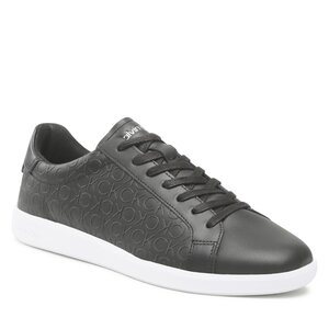 Sneakersy Calvin Klein - Low Top Lace Up Mono HM0HM00845 Black Seasonal Mono 0GK.