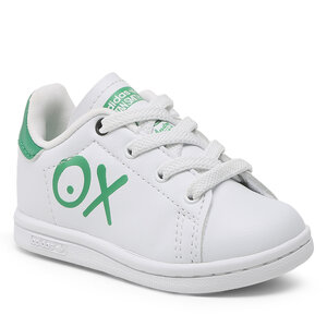 Topánky adidas Originals - Stan Smith El I HQ6731 Ftwwht/Ftwwht/Cblack.
