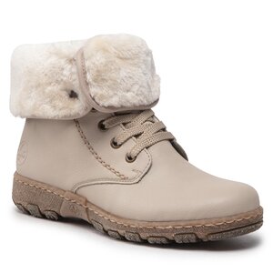 Členková obuv Rieker - Z0101-60 Beige.
