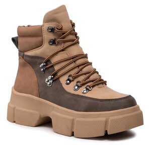 Členková obuv Keddo - 828177/05-01W Brown/Beige.