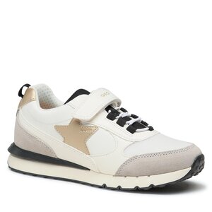 Sneakersy Geox - J Fastics Girl J35GZA08514C0404 D White/Black.
