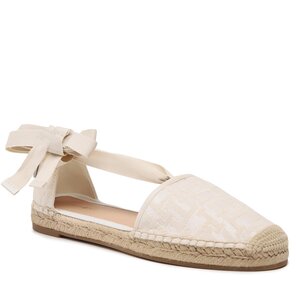 Espadrilky Tommy Hilfiger - Closed Toe Espadrille Monogram W FW0FW07253 Whitedenimmonogram.