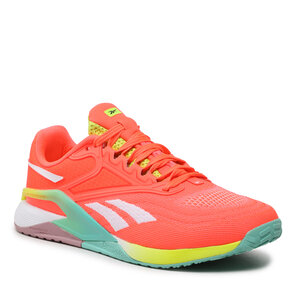 Topánky Reebok - Nano X2 HQ6300 Orgfla/Ftwwht/Aciyel.