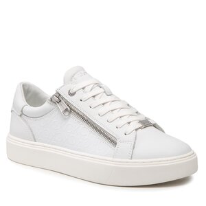Sneakersy Calvin Klein - Low Top Lace Up HM0HM00813 White Mono 0LB.