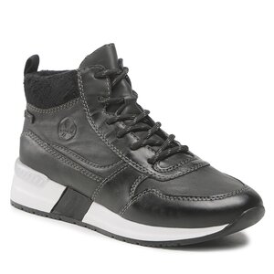 Sneakersy Rieker - N7611-00  Schwarz.