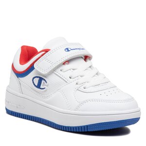 Sneakersy Champion - Rebound Low B Ps S32406-CHA-WW007 Wht/Rbl/Red.