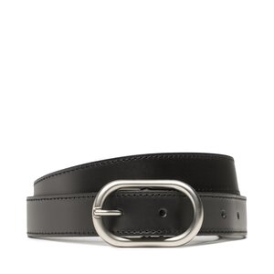 Dámsky opasok Calvin Klein Jeans - Logo Rpund Classic Lthr Belt25mm K60K610709 BDS.