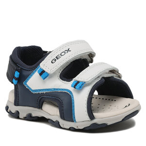 Sandále Geox - B Sandal Flaffee Boy B3559A08515C0899 M White/Navy.