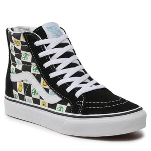Sneakersy Vans - Sk8-Hi Zip VN0005VSBML1 Melted Check Black/Multi.