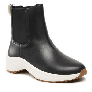 Členková obuv s elastickým prvkom Lauren Ralph Lauren - Rylee Chlsa 802875307001 Black.