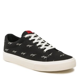 Sneakersy Hugo - 50492981 Black 01.