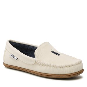 Papuče Polo Ralph Lauren - Collins RF104164 Cream Washed.
