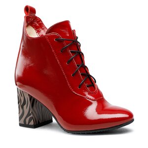 Členková obuv Oleksy - M81/351 Czerwony Naplak.