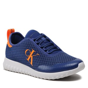 Sneakersy Calvin Klein Jeans - Sporty Runner Eva Slipon Mesh YM0YM00627 Rich Navy C7I.
