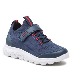Sneakersy Geox - J Spherica Boy J26H7C06KBCC0735 D Navy/Red.