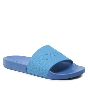 Šľapky Calvin Klein - Pool Slide Rubber HM0HM00636 Ultra Blue C66.