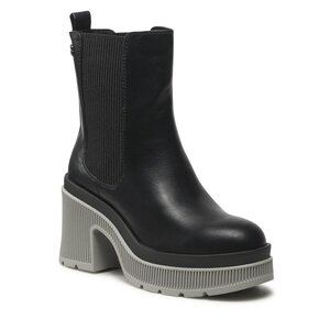 Členková obuv S.oliver - 5-25443-29  Black/Lt.Grey 021.