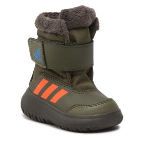 Topánky adidas - Winterplay I GZ6801 Focus Olive/Impact Orange/Shadow Olive.