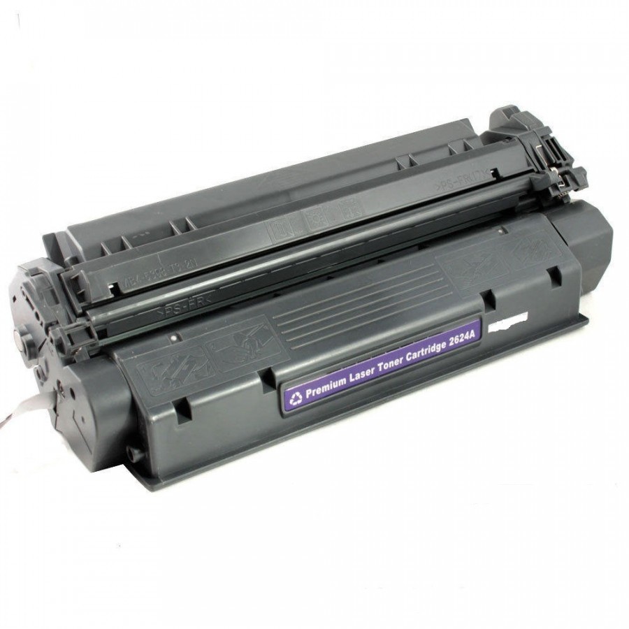 Kompatibilný toner s HP 24A Q2624A čierný (black).
Nižšia cena kompatibilnej náplne pre tlačiarne HP v porovnaní s originálnou náplňou, ušetríte až 80% nákladov na tlač.


Tonerová kazeta pre tlačiarne HP vytlačí rovnaký počet strán ako originál pri zachovaní rovnakej kvality – ostré rysy, sýte farby.


Záruka Vašej spokojnosti.


Každý toner prechádza pri výrobe prísnou kontrolou kvality a je plne kompatibilný s vašou tlačiarňou.


Overené našimi klientmi z ČR aj z Európskej únie.


Kompatibilné tonery HP spĺňajú normu STMC, čo je celosvetovo uznávaná norma testovania kvality tlače a počtu vytlačených strán tonerovej kazety.


Naši dodávatelia sú preverení rokmi skúseností a vyrábajú produkty podľa normy ISO 9001 a ISO 14001.

 Existuje mnoho výrobcov kompatibilných náplní, ale kvalita môže byť odlišná.