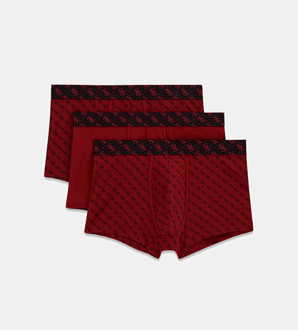 Guess boxer trunk 3 pack print s.