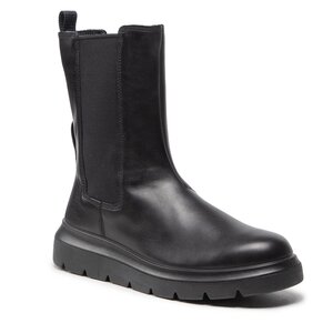 Členková obuv s elastickým prvkom ECCO - Nouvelle 21622301001 Black.