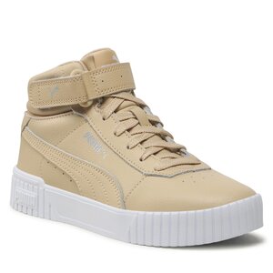 Sneakersy Puma - Carina 2.0 Mid 385851 04 Light Sand/Silver/White.