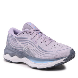 Topánky Mizuno - Wave Skyrise 4 J1GD230924 Wisteria/White/Chinablue.